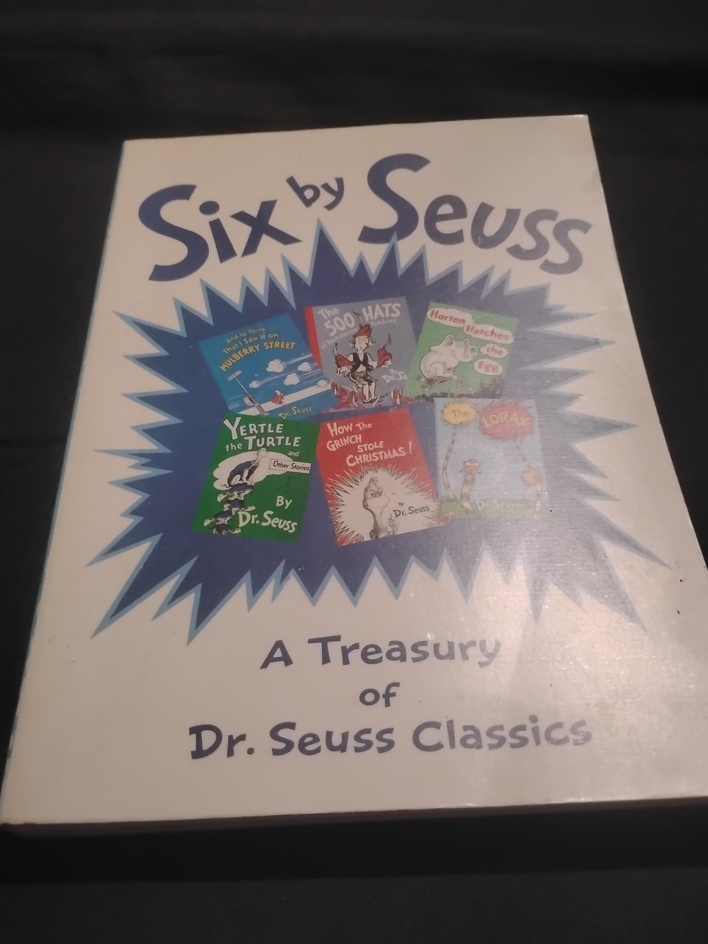 Dr. Seuss Six by Seuss Treasury - Cream & Blue